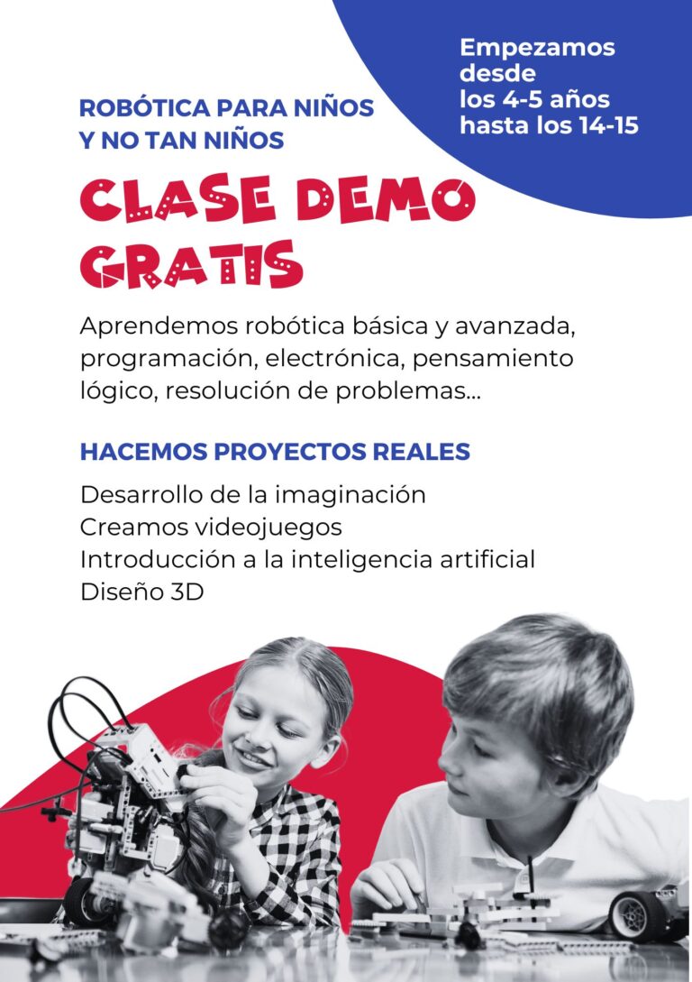 Robótica creativa en English Robot